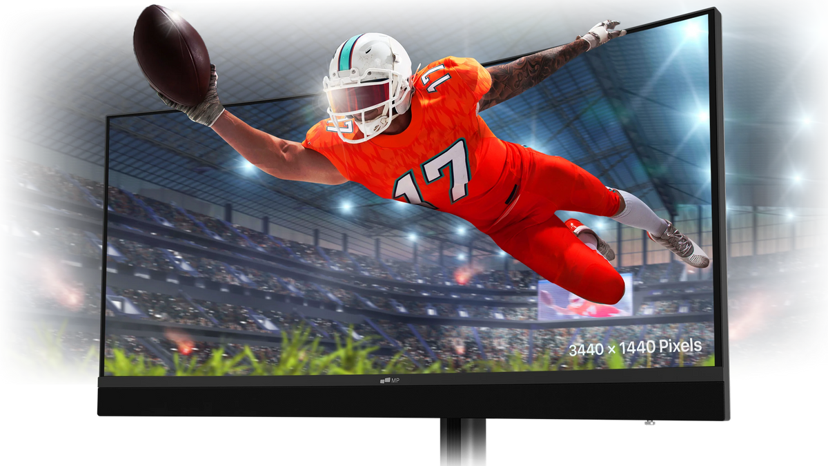 Mobile Pixels 34 Inch Curved Monitor